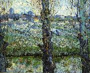 Vincent Van Gogh Orchard in Bloom with Poplars France oil painting artist